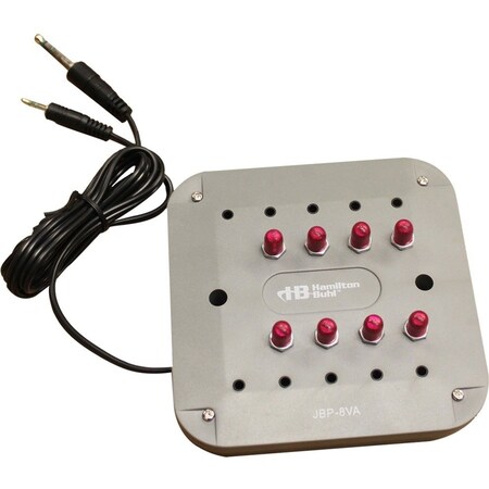 Hamiltonbuhl Jackbox - 8 Position Gray JBP8VA